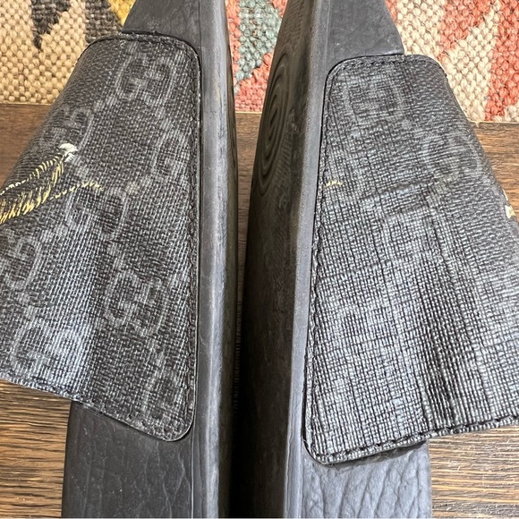 GUCCI GG Supreme Tiger Slide Sandals Gucci Size 10 US10.5 - Picture 9 of 15